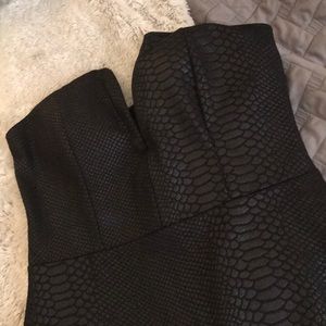 Super Sexy Black Plunge Dress